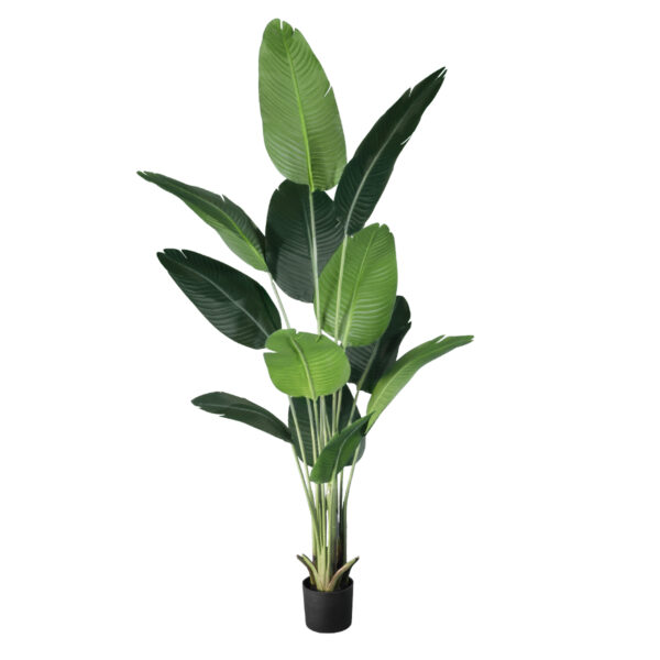 GloboStar® Artificial Garden STRELITZIA 20026 Τεχνητό Διακοσμητικό Φυτό Στρελίτσια - Πουλί του Παραδείσου Υ180cm | 99,45 €