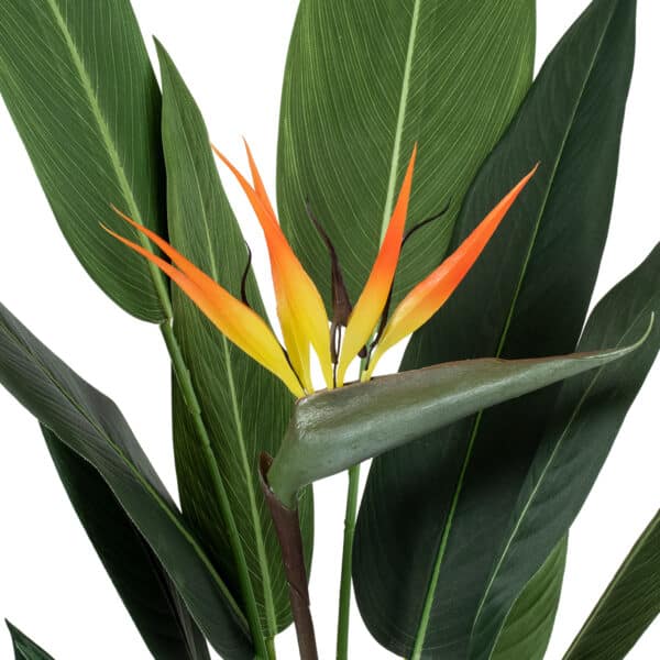 GloboStar® Artificial Garden STRELITZIA REGINAE 20031 Τεχνητό Διακοσμητικό Φυτό Στρελίτσια - Πουλί του Παραδείσου Υ120cm | 91,28 €