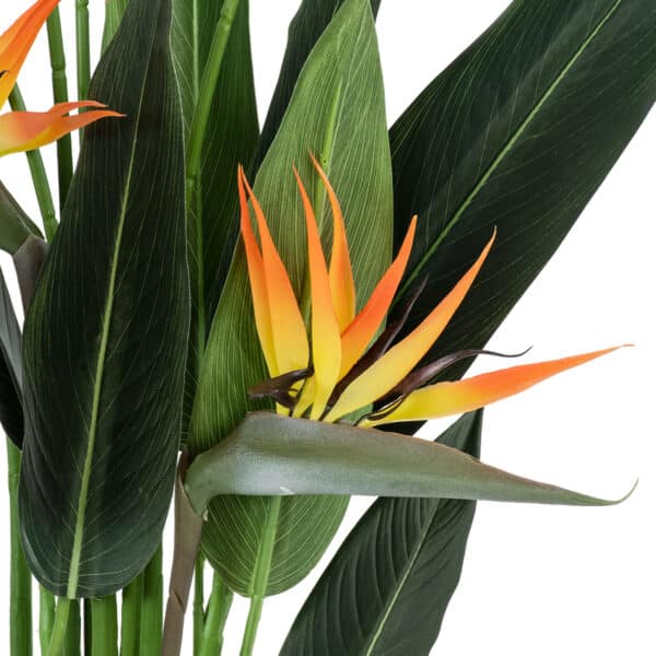 GloboStar® Artificial Garden STRELITZIA REGINAE 20032 Τεχνητό Διακοσμητικό Φυτό Στρελίτσια - Πουλί του Παραδείσου Υ140cm | 121,50 €