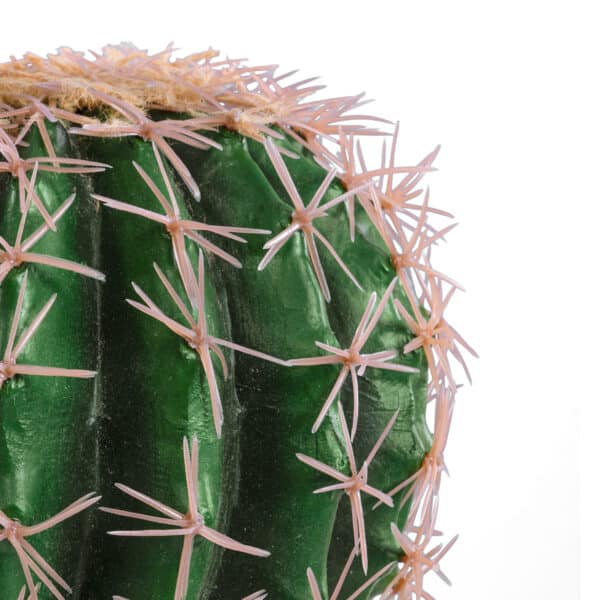 GloboStar® Artificial Garden FEROCACTUS 20092 Τεχνητό Διακοσμητικό Φυτό Φερόκακτος Υ26cm | 44,92 €