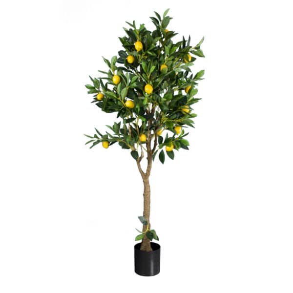 GloboStar® Artificial Garden LEMON TREE 20214 Τεχνητό Διακοσμητικό Δέντρο Λεμονιά Υ165cm | 132,17 €