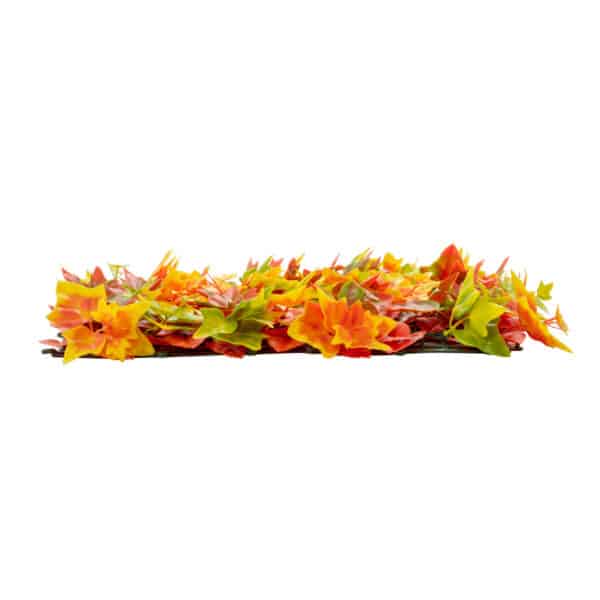 GloboStar® Artificial Garden AUTUMN MAPLE 20349 Τεχνητό Διακοσμητικό Πάνελ Φυλλωσιάς - Κάθετος Κήπος σύνθεση Φθινοπωρινός Σφένδαμος Μ50 x Π50 x Υ10cm | 23,07 €