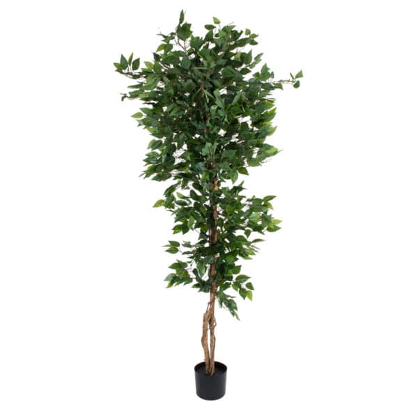 GloboStar® Artificial Garden FICUS BENJAMINA TREE 20416 Τεχνητό Διακοσμητικό Φυτό Φίκος Μπενζαμίνη Υ180cm | 101,39 €