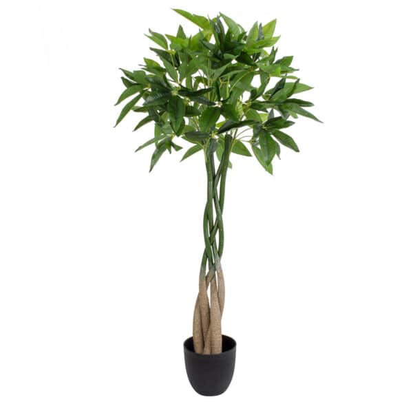 GloboStar® Artificial Garden PACHIRA GLABRA 20426 Τεχνητό Διακοσμητικό Φυτό Παχίρα της Τύχης Υ120cm | 106,38 €