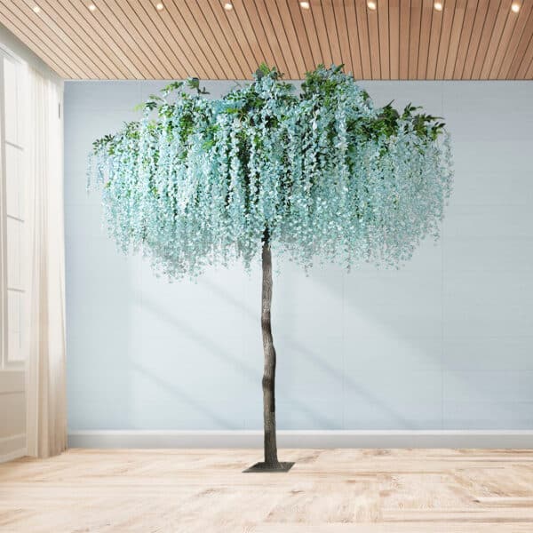 GloboStar® Artificial Garden WISTERIA FLOWER TREE 20433 Τεχνητό Διακοσμητικό Δέντρο Βιστερία Υ340cm | 1.671,14 €