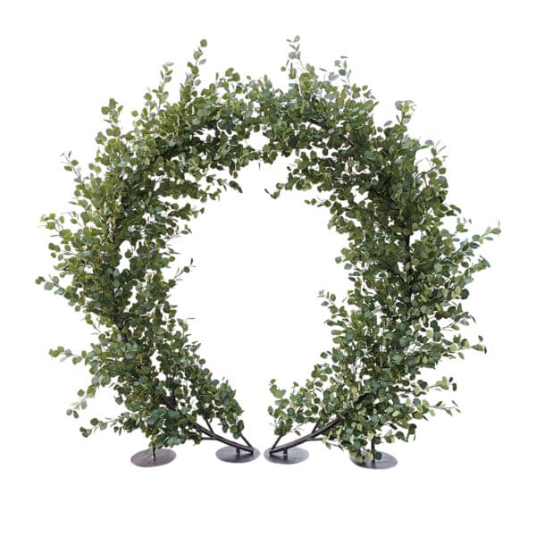 GloboStar® Artificial Garden EYCALYPTUS CINEREA ARCH 20434 Τεχνητή Διακοσμητική Αψίδα Ευκάλυπτου Μ250cm x Υ250cm | 1.681,48 €