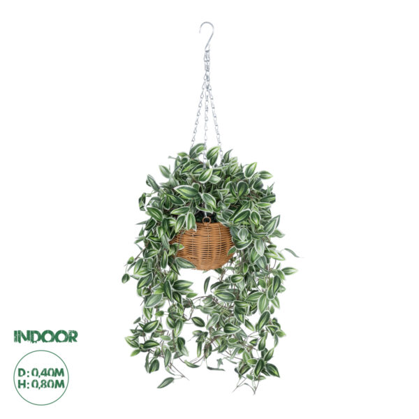 GloboStar® Artificial Garden GOLDEN BELL WILLOW HANGING PLANT 20627 Τεχνητό Κρεμαστό Διακοσμητικό Φυτό Ιτίας Y80cm | 77,65 €