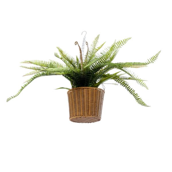 GloboStar® Artificial Garden FERN HANGING BOUQUET PLANT 20629 Τεχνητό Κρεμαστό Διακοσμητικό Φυτό Φτέρης Y56cm | 133,28 €