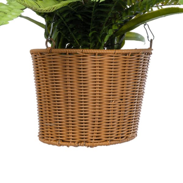 GloboStar® Artificial Garden FERN HANGING BOUQUET PLANT 20629 Τεχνητό Κρεμαστό Διακοσμητικό Φυτό Φτέρης Y56cm | 133,28 €