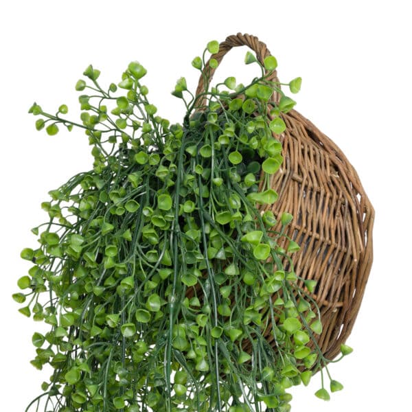 GloboStar® Artificial Garden GOLDEN BELL WILLOW 1 HANGING PLANT 20630 Κρεμαστό Τεχνητό Διακοσμητικό Φυτό Ιτίας Y110cm | 81,19 €