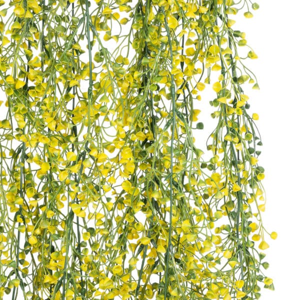 GloboStar® Artificial Garden GOLDEN BELL WILLOW 4 HANGING PLANT 20632 Κρεμαστό Τεχνητό Διακοσμητικό Φυτό Ιτίας Y110cm | 81,19 €