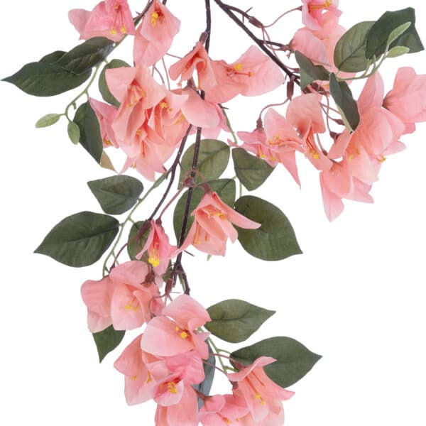 GloboStar® Artificial Garden BOUGAUVILLEA BRANCH 20647 Τεχνητό Διακοσμητικό Κλαδί Μπουκανβίλιας Ροζ - Πορτοκαλί Y80cm | 4,72 €