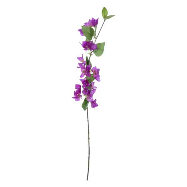 GloboStar® Artificial Garden BOUGAUVILLEA BRANCH 20654 Τεχνητό Διακοσμητικό Κλαδί Μπουκανβίλιας Μωβ Y80cm | 2,55 €