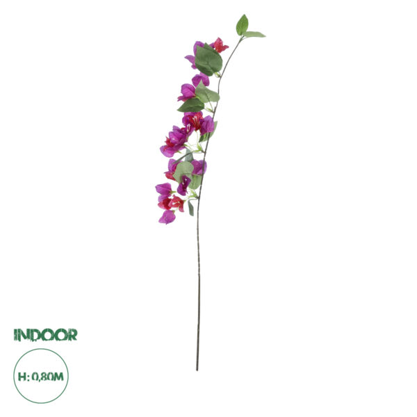 GloboStar® Artificial Garden BOUGAUVILLEA BRANCH 20656 Τεχνητό Διακοσμητικό Κλαδί Μπουκανβίλιας Φουξ Y80cm | 2,55 €