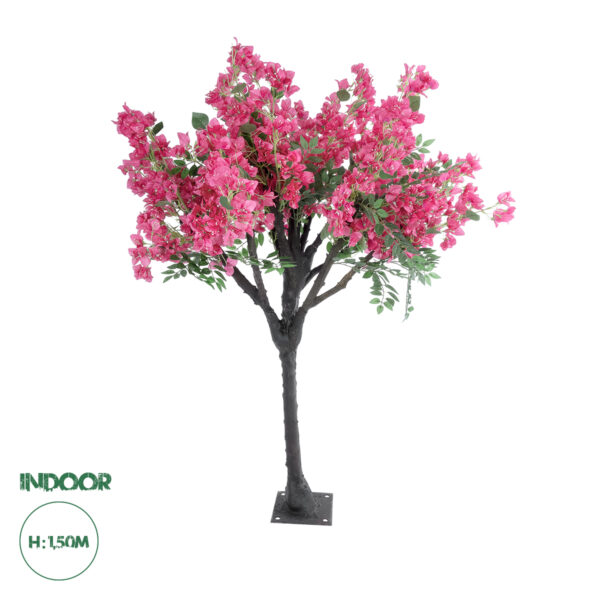 GloboStar® Artificial Garden BOUGAUVILLEA 20668 Τεχνητό Διακοσμητικό Δέντρο με Ανθη Μπουκανβίλιας Φουξ Υ150cm | 180,09 €