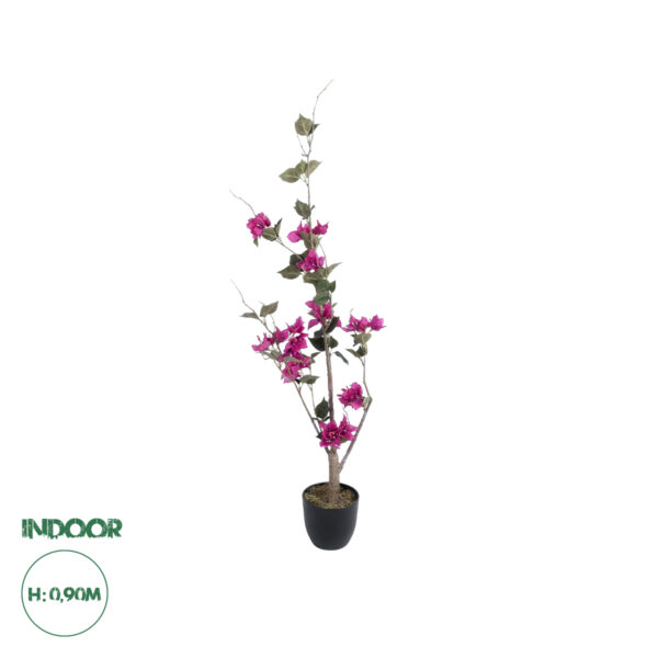 GloboStar® Artificial Garden BOUGAUVILLEA 20673 Τεχνητό Διακοσμητικό Φυτό με Ανθη Μπουκανβίλιας Φουξ Υ90cm | 51,15 €