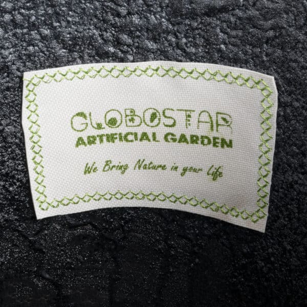 GloboStar® Artificial Garden JAKLIN 20723 Επιδαπέδιο Πολυεστερικό Τσιμεντένιο Κασπώ Γλάστρα - Flower Pot Μαύρο Φ34 x Υ62cm | 140,29 €