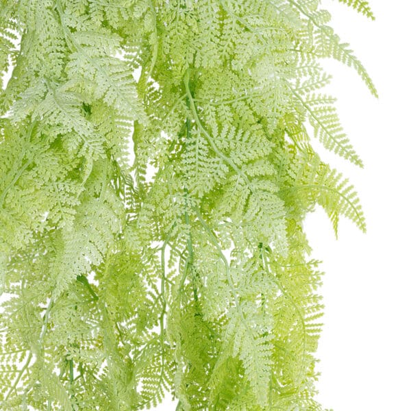 GloboStar® Artificial Garden HANGING FERN 20806 Τεχνητό Διακοσμητικό Κρεμαστό Φυτό Φτέρη Μ40 x Π20 x Υ88cm | 8,85 €