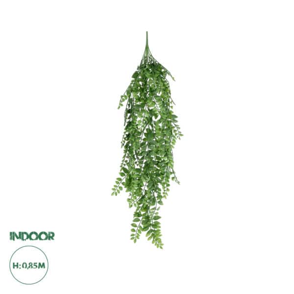 GloboStar® Artificial Garden HANGING FERN BRANCH 20829 Τεχνητό Διακοσμητικό Κρεμαστό κλαδί Φτέρης Μ30 x Π10 x Υ85cm | 8,17 €