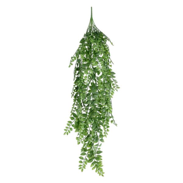 GloboStar® Artificial Garden HANGING FERN BRANCH 20829 Τεχνητό Διακοσμητικό Κρεμαστό κλαδί Φτέρης Μ30 x Π10 x Υ85cm | 8,17 €