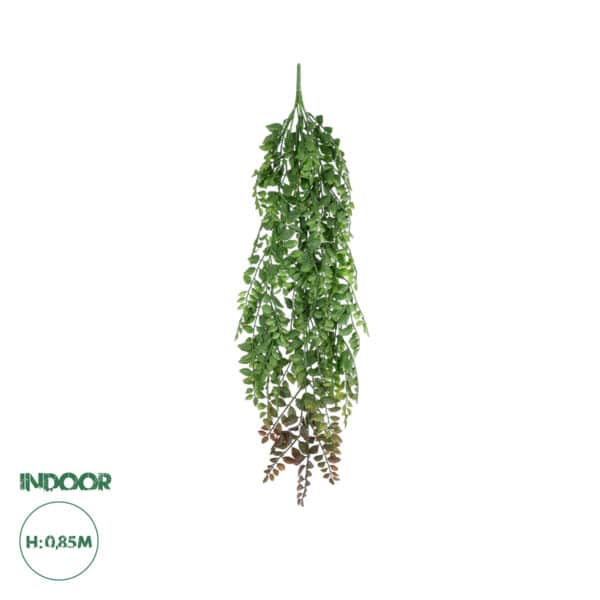 GloboStar® Artificial Garden HANGING FERN BRANCH 20830 Τεχνητό Διακοσμητικό Κρεμαστό κλαδί Φτέρης Μ30 x Π10 x Υ85cm | 8,17 €