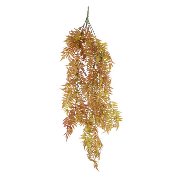 GloboStar® Artificial Garden HANGING FERN 20852 Τεχνητό Διακοσμητικό Κρεμαστό Φυτό Φτέρη Μ30 x Π14 x Υ85cm | 8,75 €