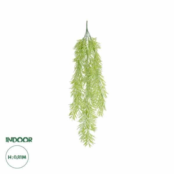 GloboStar® Artificial Garden HANGING BARLEY 20859 Τεχνητό Διακοσμητικό Κρεμαστό Φυτό Κριθάρι Μ26 x Π15 x Υ81cm | 8,75 €