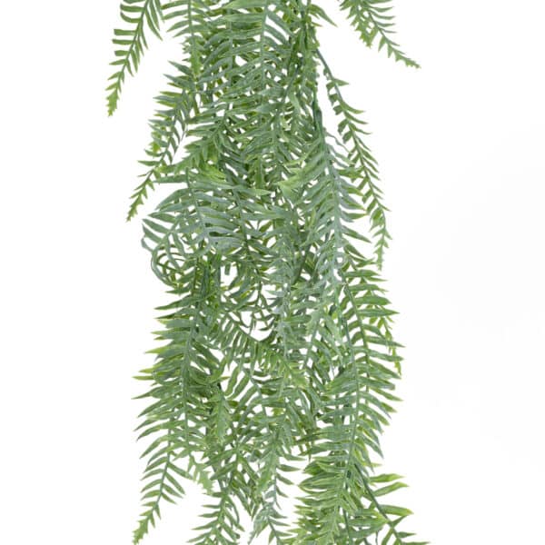 GloboStar® Artificial Garden HANGING FERN 20863 Τεχνητό Διακοσμητικό Κρεμαστό Φυτό Φτέρη Μ28 x Π15 x Υ90cm | 7,92 €