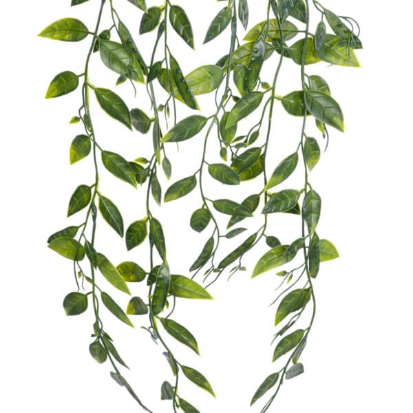 GloboStar® Artificial Garden HANGING DUTCH BEAN 20883 - Τεχνητό Κρεμαστό Διακοσμητικό Φυτό Ολλανδικό Φασόλι Φ28 x Y70cm | 5,77 €