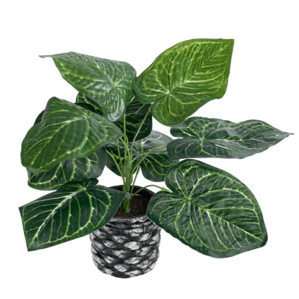 GloboStar® Artificial Garden ANTHURIUM 20892 Τεχνητό Διακοσμητικό Φυτό Ανθούριο Φ40 x Υ33cm | 10,32 €