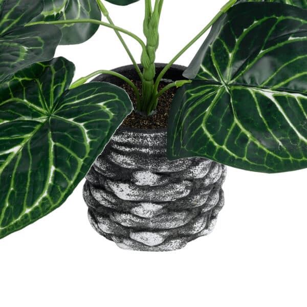 GloboStar® Artificial Garden ANTHURIUM 20892 Τεχνητό Διακοσμητικό Φυτό Ανθούριο Φ40 x Υ33cm | 10,32 €