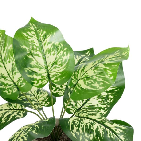 GloboStar® Artificial Garden DIEFFENBACHIA POTTED PLANT 20897 Διακοσμητικό Φυτό Διεφενμπάχια Φ40 x Υ33cm | 8,46 €