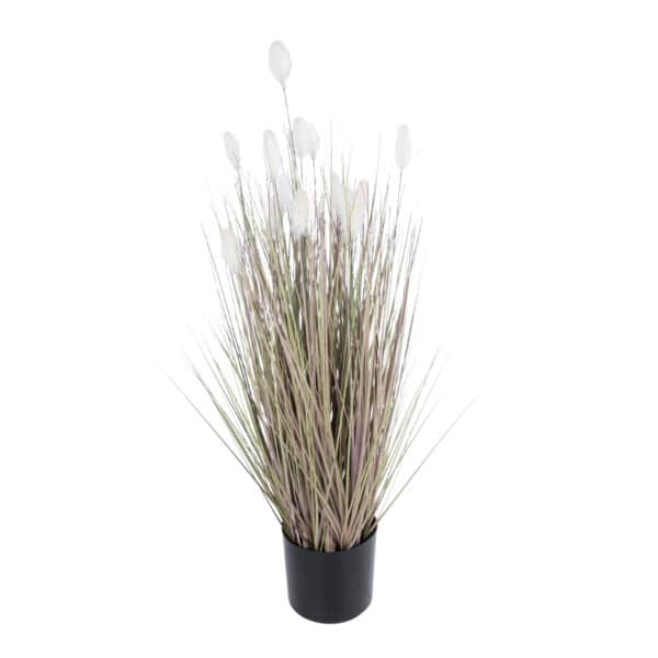 GloboStar® Artificial Garden BEIGE LAGURU 21100 Διακοσμητικό Φυτό Μπεζ Λαγοουρά Υ70cm | 59,97 €