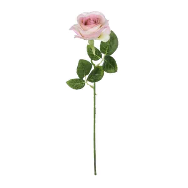 GloboStar® Artificial Garden LIGHT PINK ROSE BRANCH 21137 Τεχνητό Διακοσμητικό Κλαδί Ανοιχτό ΡοζΤριαντάφυλλο Y50cm | 1,59 €