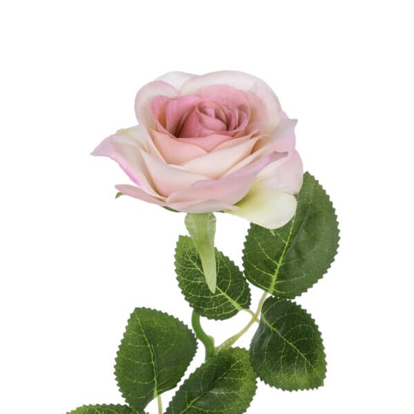 GloboStar® Artificial Garden LIGHT PINK ROSE BRANCH 21137 Τεχνητό Διακοσμητικό Κλαδί Ανοιχτό ΡοζΤριαντάφυλλο Y50cm | 1,59 €