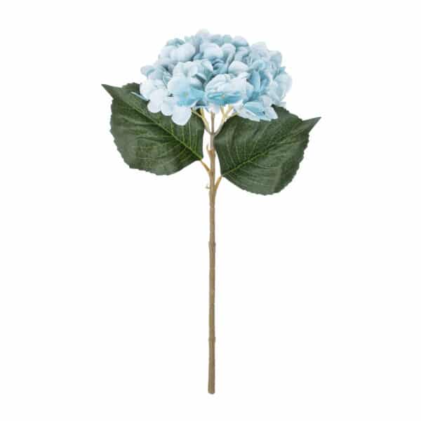 GloboStar® Artificial Garden SKY BLUE HYDRANGEA BRANCH 21177 Τεχνητό Διακοσμητικό Κλαδί Ορτανσίας Γαλάζιο Y47cm | 4,37 €