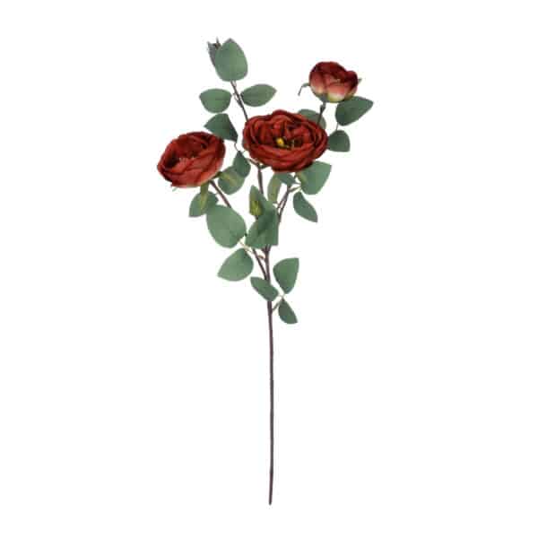 GloboStar® Artificial Garden RED CLIMBING ROSE BRANCH 21182 Τεχνητό Διακοσμητικό Κλαδί Τριαντάφυλλο Κόκκινο Y70cm | 4,52 €