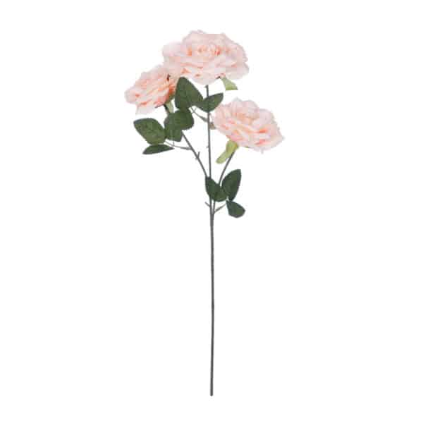 GloboStar® Artificial Garden PALE PINK CLIMBING ROSE BRANCH 21195 Τεχνητό Διακοσμητικό Κλαδί Τριαντάφυλλο απαλό Ροζ Y66cm | 3,48 €