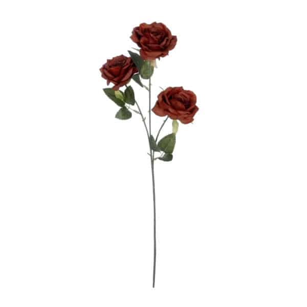 GloboStar® Artificial Garden RED CLIMBING ROSE BRANCH 21196 Τεχνητό Διακοσμητικό Κλαδί Τριαντάφυλλο Κόκκινο Y66cm | 3,41 €