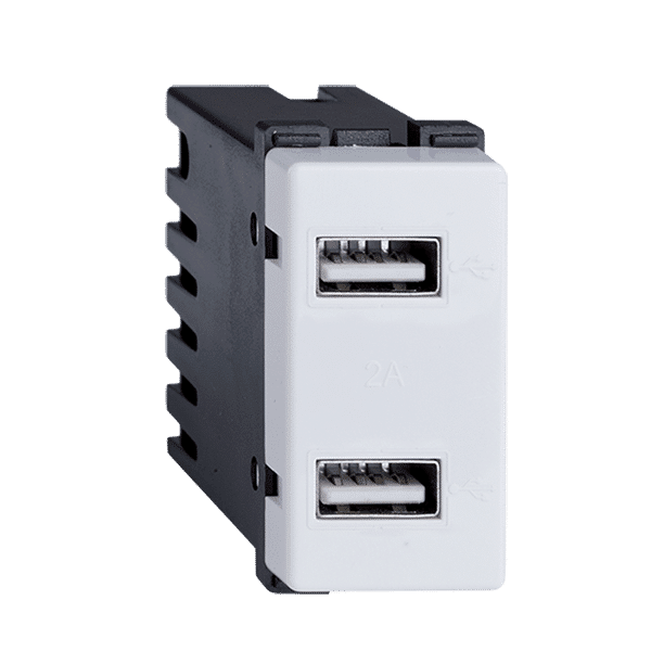 LECCE ΠΡΙΖΑ USB ΔΙΠΛΗ ΛΕΥΚΗ