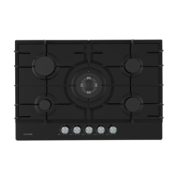 ELMARK EL-75GQ095 GLASS GAS HOB 75CM