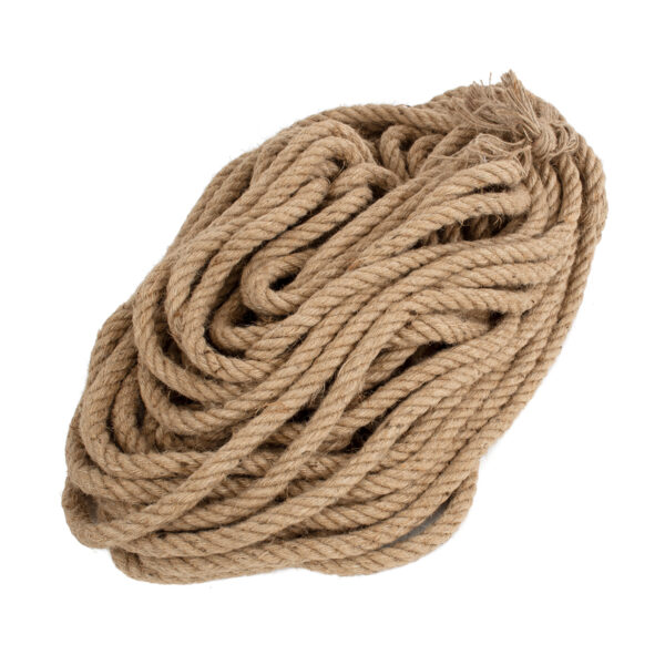 GloboStar® DECOR-ROPE 35052 Εύκαμπτο Διακοσμητικό Σχοινί Τριχιά Πλεκτό 50 Μέτρα Διαμέτρου 20mm Μπεζ D20mm x L50m | 130,53 €