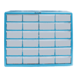 PLASTIC STORAGE BOX 24DRAWERS 50X16X39cm NO SCREW