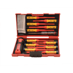 13PCS VDE INSULATED SCREWDRIVER SET CRV