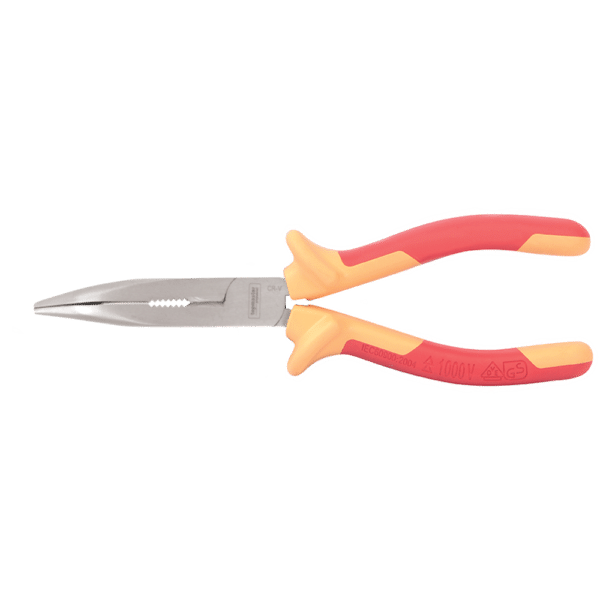 VDE CRV INSULATED BENT NOSE PLIERS 160MM 1000V