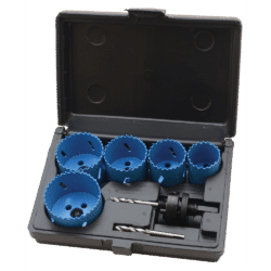 7PCS BI-METAL HOLE SAW SET