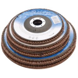 FLAP DISC WITH FIBERGLASS BACKING 150X22.2 G60