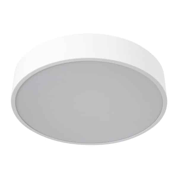 GloboStar® BURTON 61201-P Κρεμαστή Πλαφονιέρα Οροφής LED CCT 67W 7370lm 120° AC 220-240V - Εναλλαγή Φωτισμού μέσω Τηλεχειριστηρίου All In One Ψυχρό 6000k+Φυσικό 4500k+Θερμό 2700k Dimmable Φ40cm - Λευκό - 3 Years Warranty | 70,89 €