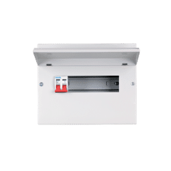 METAL CONSUMER UNIT 22 MOD+ISS 2P/100A