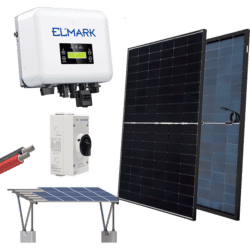 ON GRID SOLAR SYSTEM SET 1P/8KW+CARPORT STRUCTURE